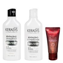 Kerasys Kit (Duo Revitalizing 180ml + Leave In Heat Active Damage Repair 50ml) Kerasys Kit (Duo Revitalizing 180ml + Leave In Heat Active Damage Repair 50ml)
