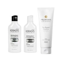 Kerasys Kit (Duo Revitalizing 180ml + Máscara Própolis Repair 250ml)