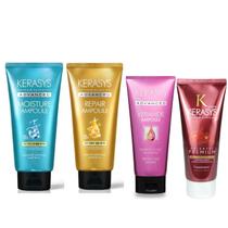 Kerasys Kit Máscaras (Moisture 300ml + Repair 300ml +Damage Clinic 200ml + Oriental 200ml) Kerasys Kit Máscaras (Moisture 300ml + Repair 300ml +Damage Clinic 200ml + Oriental 200ml)