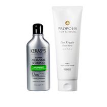 Kerasys Kit (Sh Scalp Cleansing 180ml + Másc. Própolis Pro Repair 250ml)