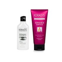 Kerasys Kit (Shampoo Revitalizing 180ml + Máscara Keramide Heat 200ml) Kerasys Kit (Shampoo Revitalizing 180ml + Máscara Keramide Heat 200ml)