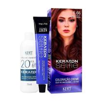 Keraton Selfie 6.66 Louro Escuro Vermelho Intenso
