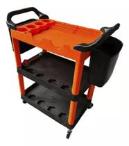 Kers carrinho para ferramentas power rhino preto e