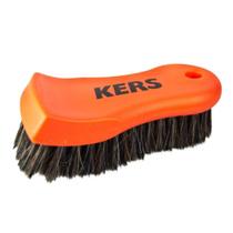 Kers escova ultra soft com cerdas naturais para limpeza de couro e tecidos