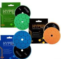 Kers - Kit 3 Boinas Hyper Corte, Refino e Lustro 5"
