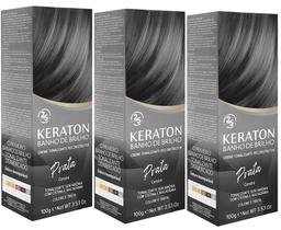 Kert Keraton Kit c/3 Tonalizantes Banho de Brilho Prata 100g Kert Keraton Kit c/3 Tonalizantes Banho de Brilho Prata 100g