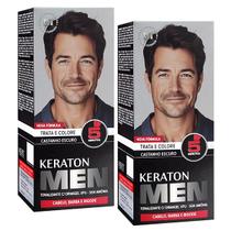 Kert Kit c/2 Keraton Men Castanho Escuro