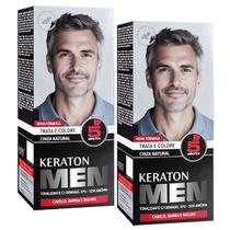 Kert Kit c/2 Keraton Men Cinza Natural Kert Kit c/2 Keraton Men Cinza Natural