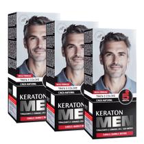 Kert Kit c/3 Keraton Men Cinza Natural Kert Kit c/3 Keraton Men Cinza Natural