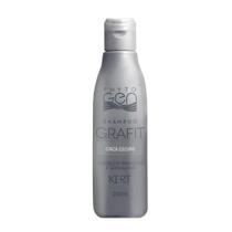 Kert Phytogen Shampoo Tonalizante Grafite Cinza Escuro 250ml