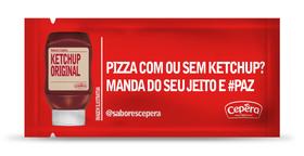 Ketchup Em Sachê Caixa Com 175 Unidades Cepêra 7g