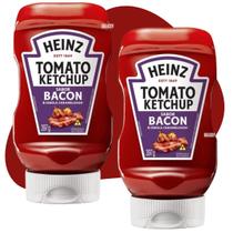 Ketchup Heinz 397g Bacon Cebola Caramelizada Molho Ingredientes Naturais Unidade ou Kit Ketchup Heinz 397g Bacon Cebola Caramelizada Molho Ingredientes Naturais Unidade ou Kit