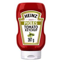 Ketchup Heinz Picles 397g - Embalagem com 16 Unidades