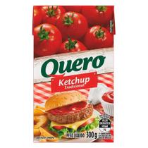 Ketchup Quero Tradicional 300g - Embalagem com 24 Unidades