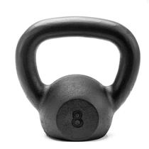 Kettlebell 08kg Pintado Preto Treino Academia Casa Funcional Kettlebell 08kg Pintado Preto Treino Academia Casa Funcional
