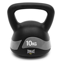 Kettlebell 10Kg Everlast Revestido PVC De Alta Resistência