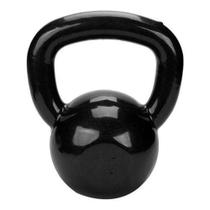 Kettlebell 16KG Emborrachado Preto