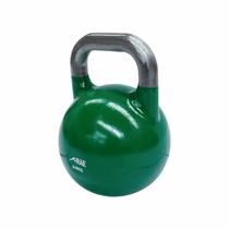 Kettlebell de competição 24 kg de ferro para treinamento funcional academia rae fitness