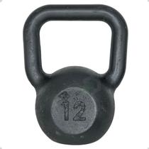 Kettlebell de Ferro Fundido - 12 Kg