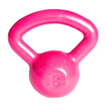 Kettlebell Emborrachado Rosa 8kg Acte Sports