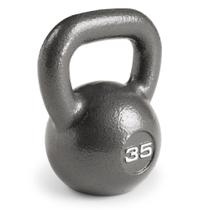 Kettlebell MARCY HKB-035 16 kg Preto com acabamento hammertone Kettlebell MARCY HKB-035 16 kg Preto com acabamento hammertone