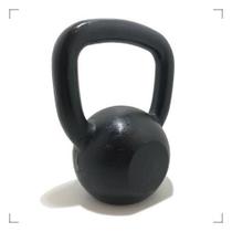 Kettlebell Pintado 10Kg (Unidade) Exercício Funcional Preto