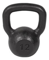 Kettlebell Pintado 12Kgs Exercício Funcional Treinamento Funcional - 1Fit