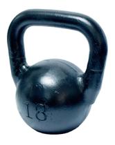 Kettlebell Pintado 18kg Para Exercício Funcional Funcional Academia