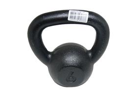 Kettlebell Pintado 6Kgs Exercício Funcional Treinamento Funcional