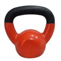 Kettlebell Unibrás Emborrachado Pegada Ferro Pintado 4 Kgs