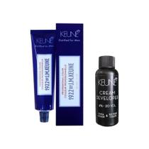 Keune 1922 Tinta Color 7 Louro Médio 60ml + Dev 20vol 60ml