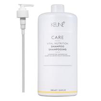 Keune Care Vital Nutrition - Shampoo 1000ml + Válvula Pump