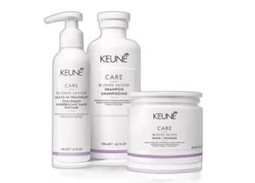 Keune Kit Blonde Savior Shampoo + Mascara + Leave In