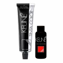 Keune kit tinta color 7 + água oxigenada 20 vol 60ml