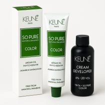 Keune Kit Tinta So Pure Color + Oxidante 20vol