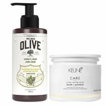 Keune & Korres Kit Máscara de Reparação + Sabonete Líquido Keune & Korres Kit Máscara de Reparação + Sabonete Líquido