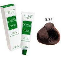 Keune So Pure Color 5.35 Castanho Claro Chocolate