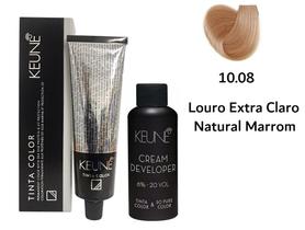 Keune Tinta Color 10.08 Louro Ex Cl Nat Mar+Developer 20vol Keune Tinta Color 10.08 Louro Ex Cl Nat Mar+Developer 20vol
