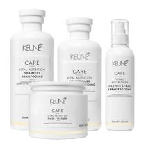 Keune Vital Nutrition Kit - Shampoo + Condicionador + Máscara + Spray Keune Vital Nutrition Kit - Shampoo + Condicionador + Máscara + Spray