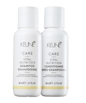Keune Vital Nutrition Kit Shampoo e Condicionador 80ml Keune Vital Nutrition Kit Shampoo e Condicionador 80ml