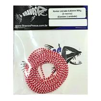 Kevlar listrado 0,85mm 90kg 2 metros Kevlar listrado 0,85mm 90kg 2 metros
