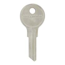 Key Blank Hillman 112 AP1 em latão de face única, pacote com 4