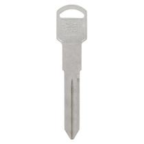 Key Blank Hillman B-86 GM de dupla face em latão prateado