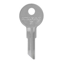 Key Blank Hillman Briggs B1 Automotive de face única