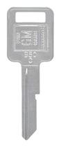 Key Blank Hillman de face única para GM10 Key Blank Hillman de face única para GM10