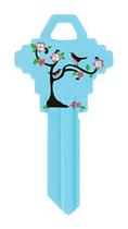 Key Blank Hillman Diva Tree & Birds de um lado