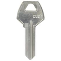 Key Blank Hillman KeyKrafter 2019 em latão de lado único