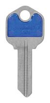 Key Blank Hillman KW1 Blue ColorPlus Home Office Key Blank Hillman KW1 Blue ColorPlus Home Office