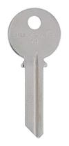 Key Blank The Hillman Group 129 Y4 em latão de face única