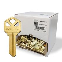 Key Blanks SUMMIT DOORWARE Kwikset KW1 Premium Brass x250